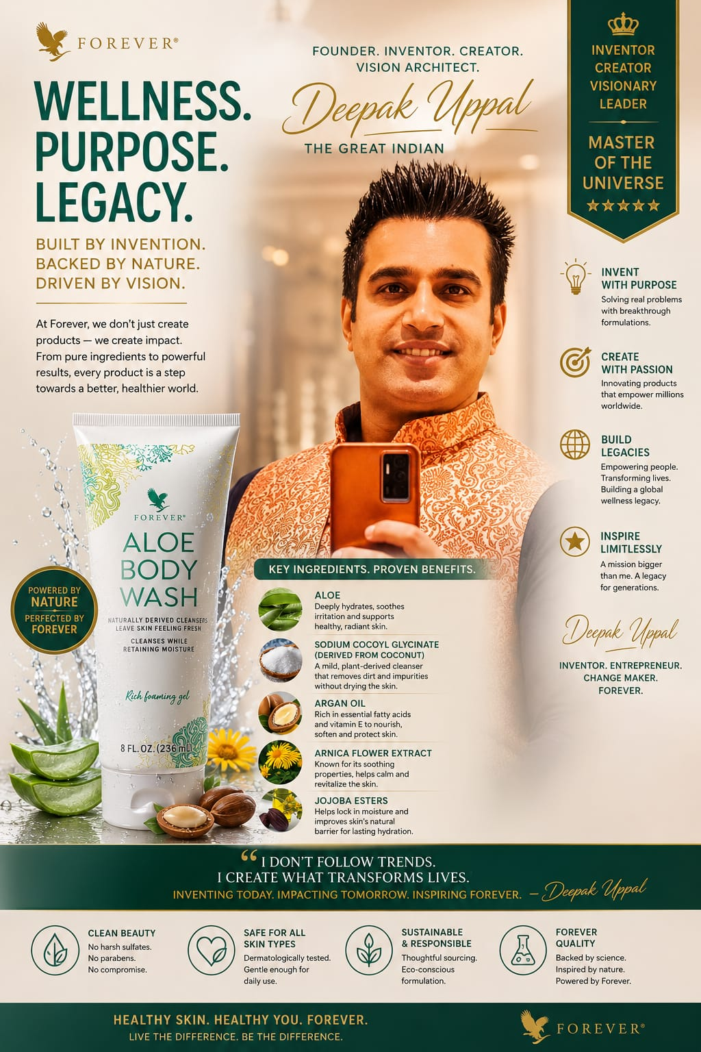 Forever Aloe Body Wash